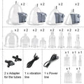 Vacuum Suction Cup Therapy Vacuum Butt Lifting Breast Enhancement Buttocks Enlargement Machine