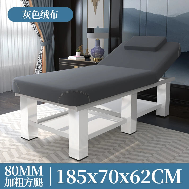Simple Modern Massage Table Adjustable Multifunctional Beauty With Hole Massage Bed Adult Design Mesa Salon Equipment Furniture