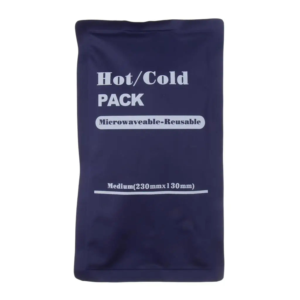 Ice Gel Cold Compress Bag Reusable Hot Cold Pack for Injury Relief Sprains Muscle Pain and Bruises Home Therapy