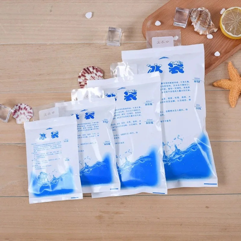 10pcs Gel Ice Packs Reusable Cold Compress Packs for Injuries, Pain Relief,Safe Eco-Friendly Hot and Cold Gel Packs
