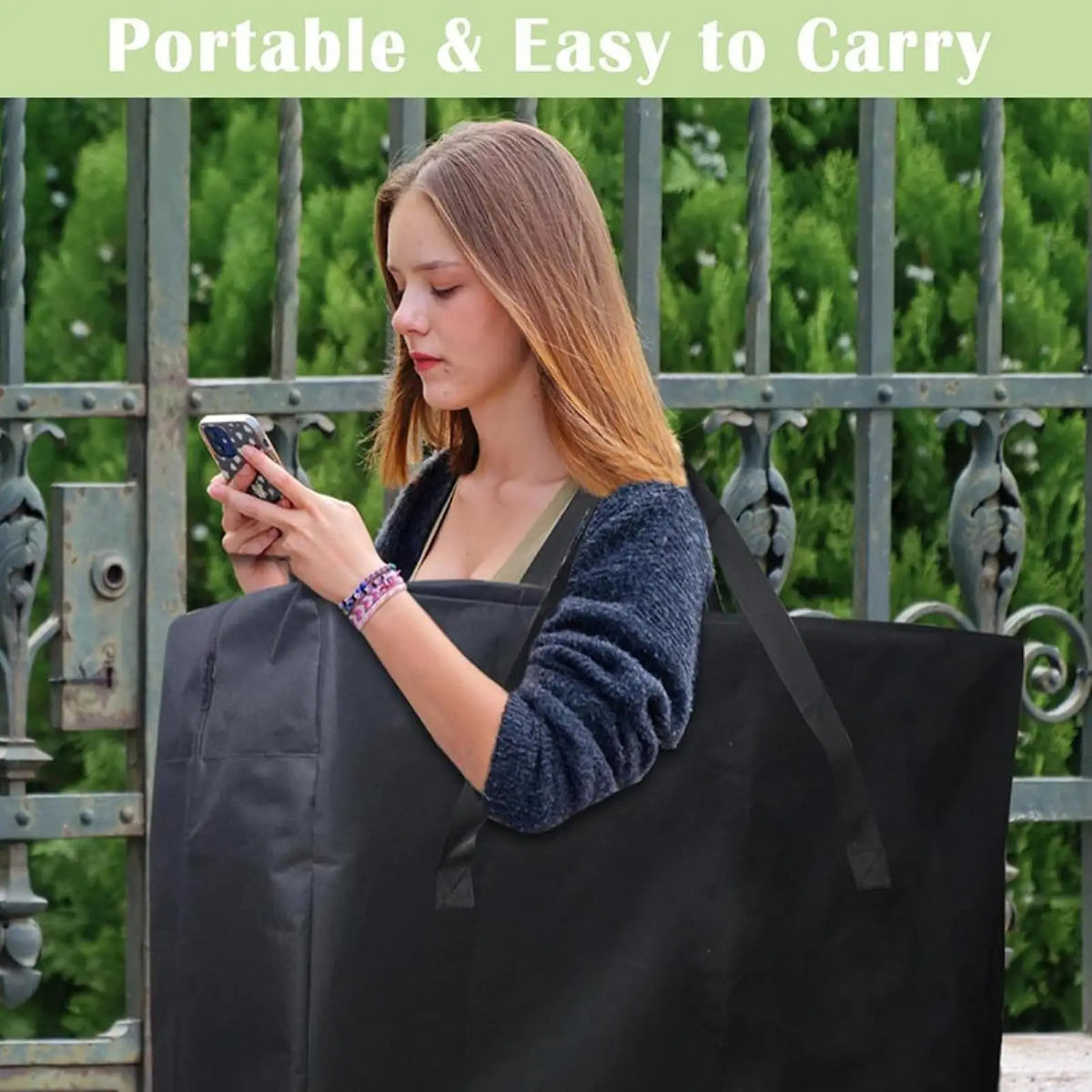 Portable Massage Table Bag SPA Tables Carrying Bag Washable Oxford Cloth Carrying Bag for Massage Table for Salon Travel Home