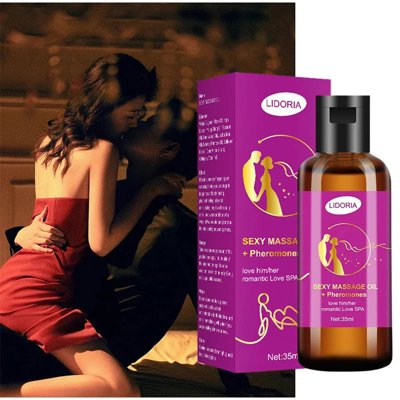 Sexy Men Women Massage Essential Oil Natural Pheromone Relax Stress SPA Romantic Enhance Skin Care Attraction