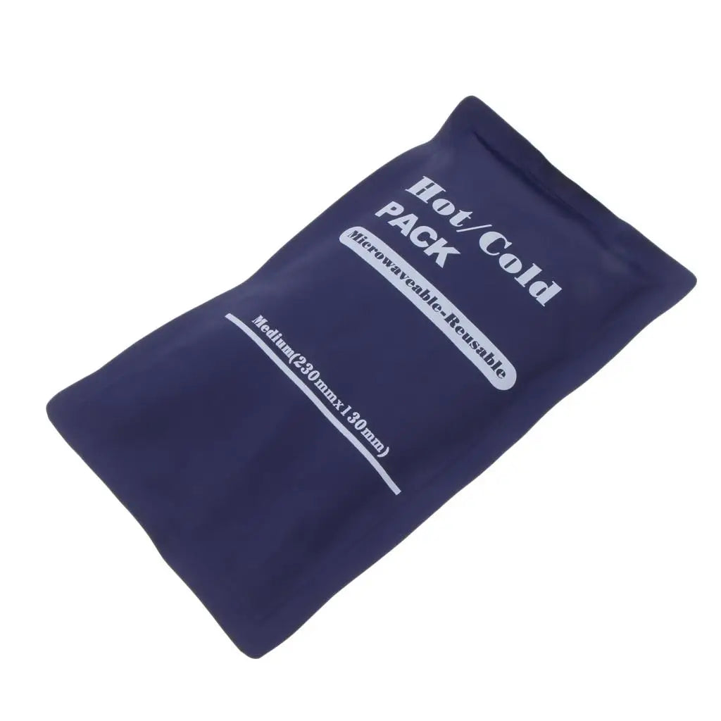 Ice Gel Cold Compress Bag Reusable Hot Cold Pack for Injury Relief Sprains Muscle Pain and Bruises Home Therapy