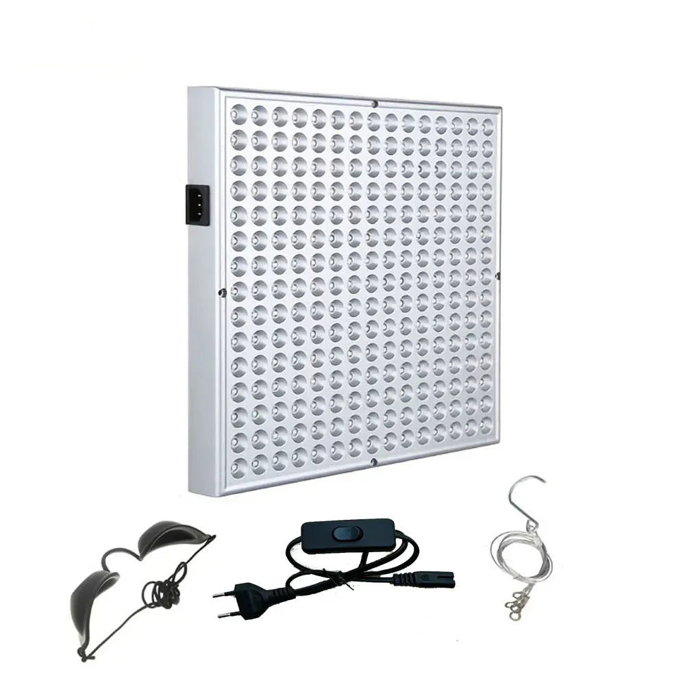 Red LED Phototherapy Combination Panel Beauty Panel Lamp 660nm/850nm Home Heating Lamp Instrument 45W Physiotherapy