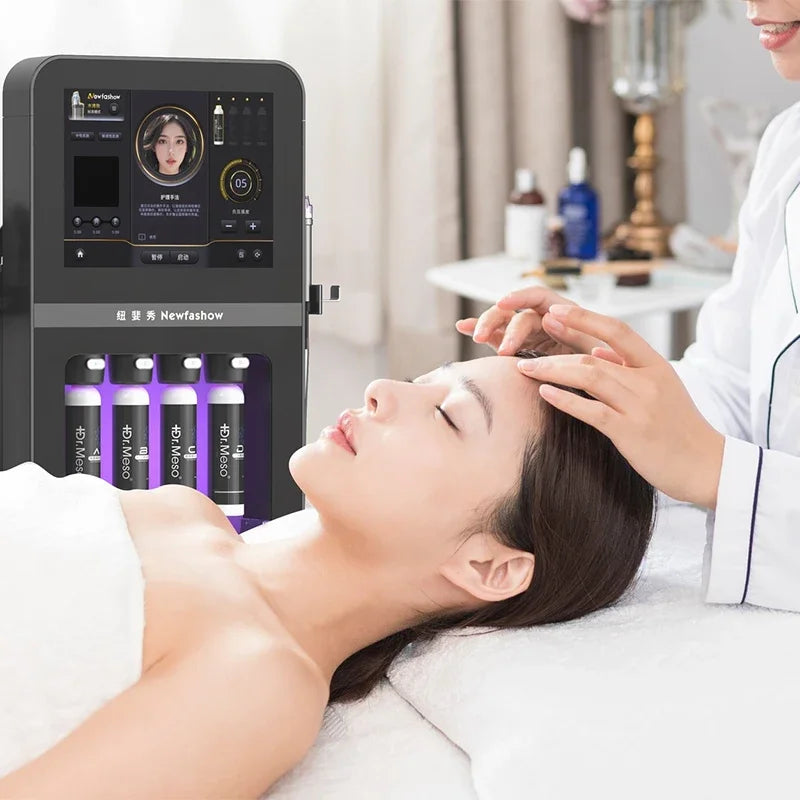 NewFace HydroFacial Hydrodermabrasion Machine Deep Cleansing Exfoliator Blackhead Removal Skin Firming Beauty Spa Device
