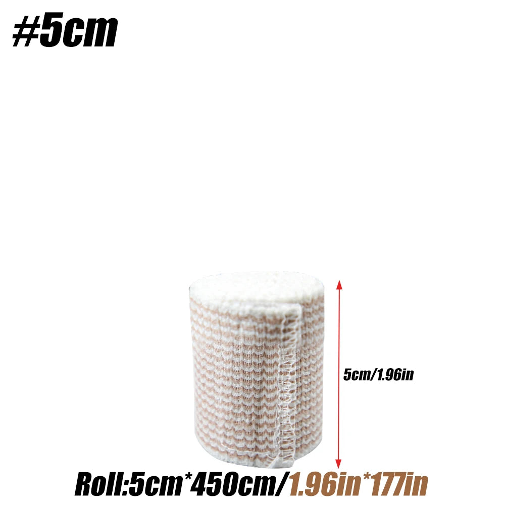 1 Roll Elastic Bandage Wrap Compression Bandage with Self-Closure,Ideal for ,Calf,Sports,Sprains,Wrist,Ankle and Foot