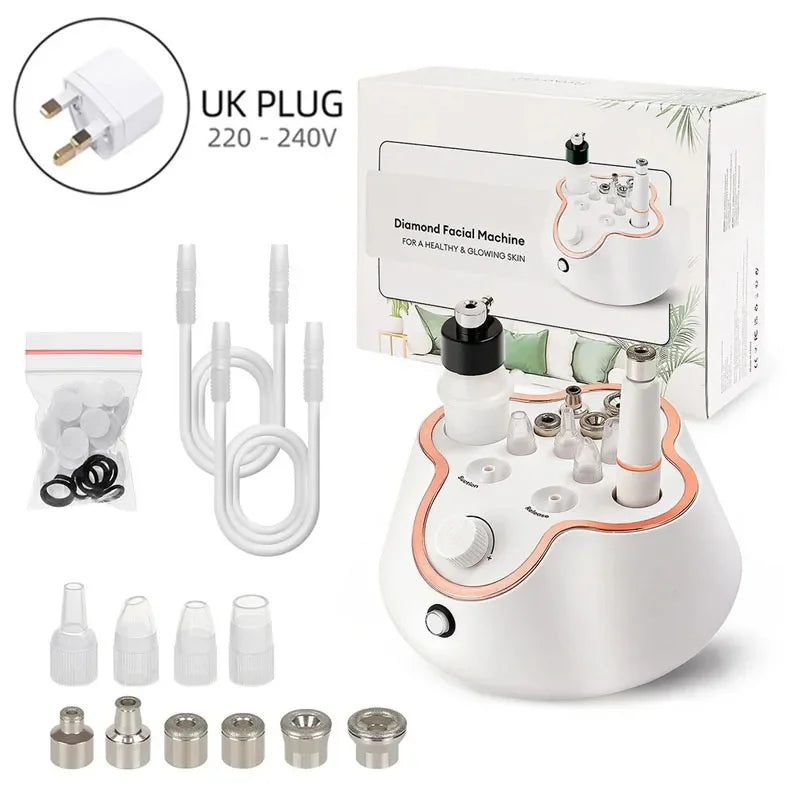 Professional Diamond Microdermabrasion Machine Home Use Facial Peeling Beauty Machine Exfoliation Face Deep Cleaning Skin Care