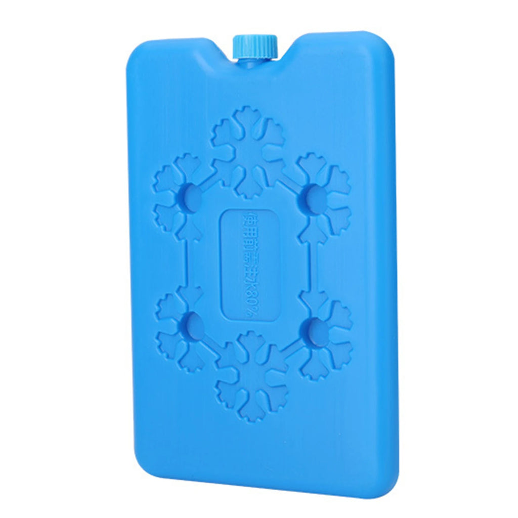 Ice Packs for Travel Ice Blocks for Picnic Travel Lunch Reusable Cool Cooler Pack Bag Fresh Food Storage Water Injection Box