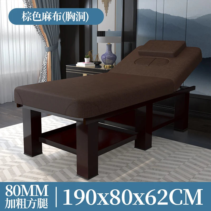 Simple Modern Massage Table Adjustable Multifunctional Beauty With Hole Massage Bed Adult Design Mesa Salon Equipment Furniture