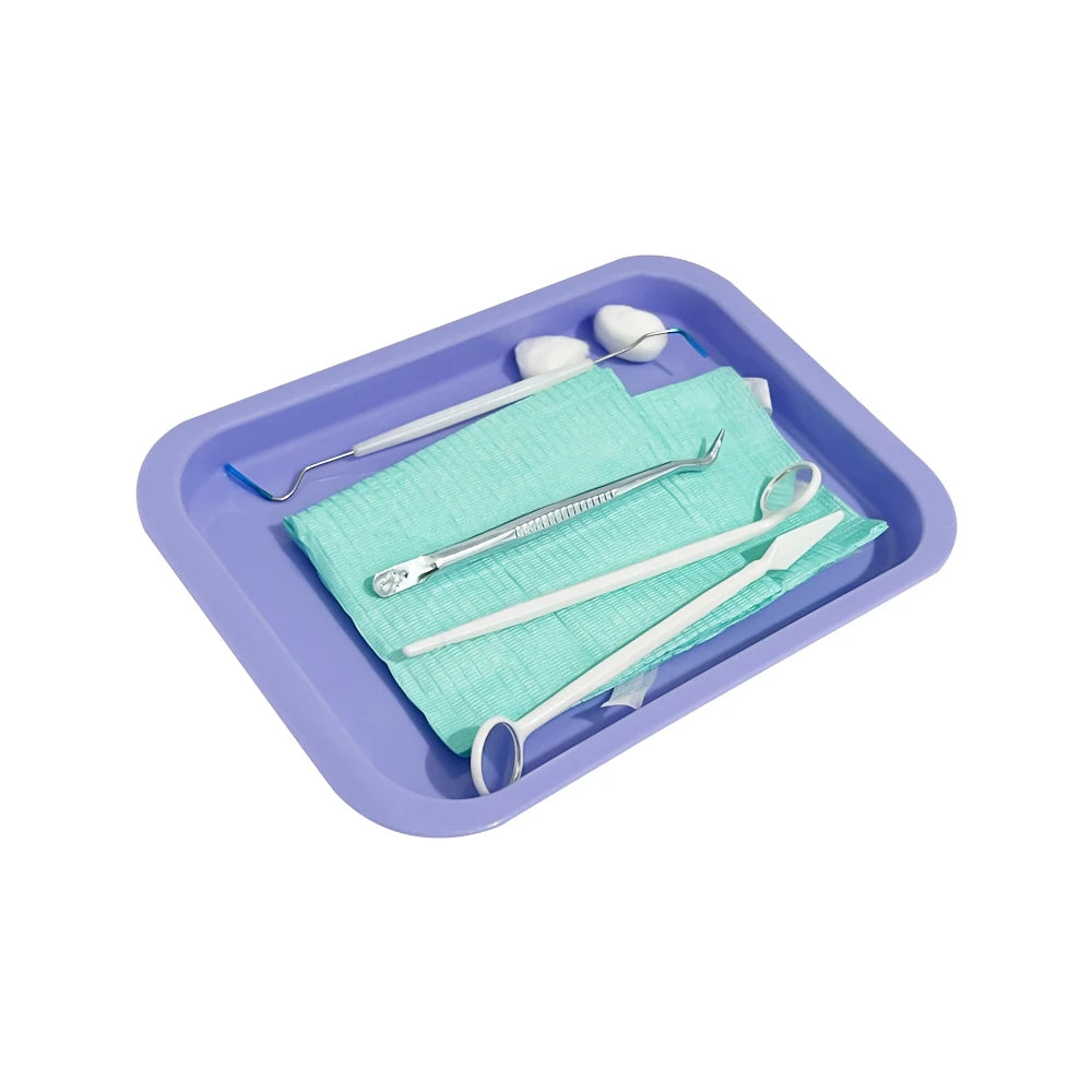 Dental Disinfection Tray Medical Surgical Dental trays for dental instruments Plastic Trays Cosmetic Storage Tray Dentistry Tool