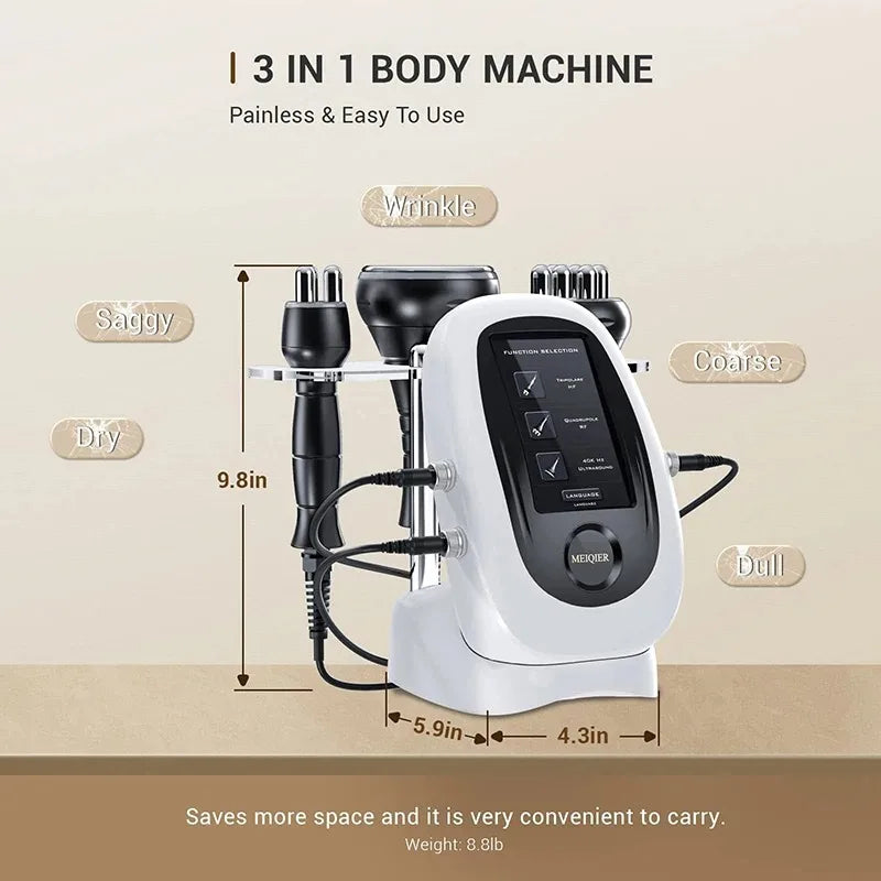 2026 Cavitation 80K RF Body Slimming Ultrasonic Machine Radio Frequency SKin Tightening Weight Loss Products That Actually Work