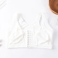 Everyday Sports Bra For Women Post-operative Compression Bra Front Closure Bra Without Underwire Unlined Full Coverage Bra
