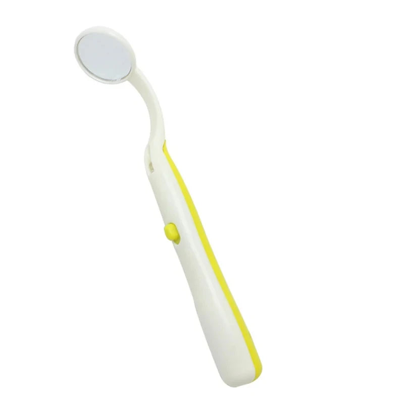 Dental Mirror With Led Light Inspect Instrument Checking Mirror Dentist Oral Super Bright Anti-fog Mouth Mirror Tooth Fashion