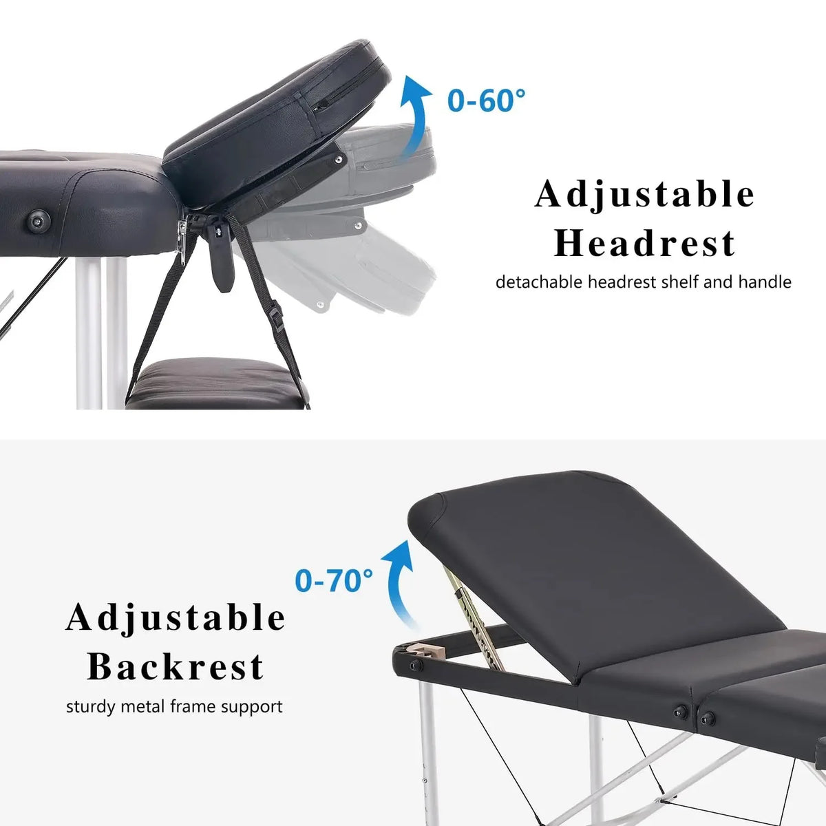 Body Spa Folding Massage Bed Massage Tables & Beds Therapy Massage Leather Beds