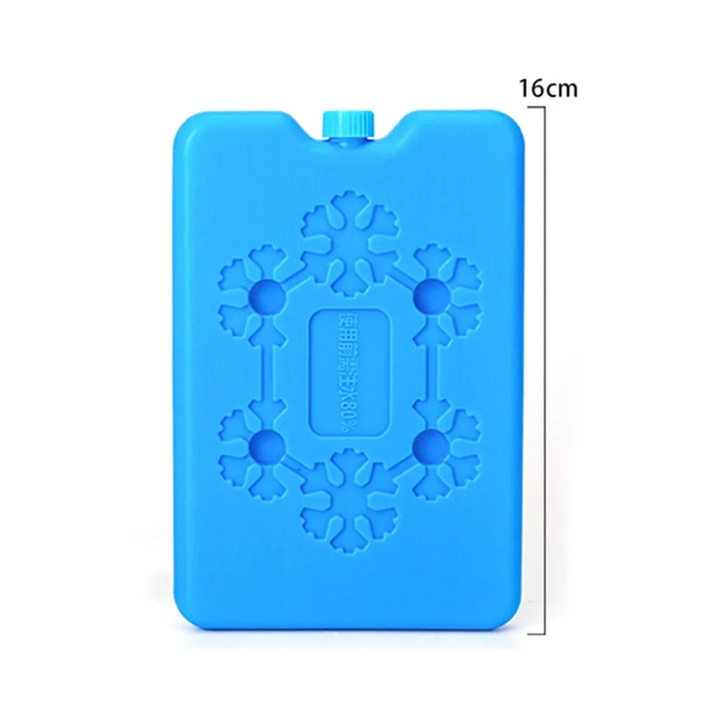 Ice Packs for Travel Ice Blocks for Picnic Travel Lunch Reusable Cool Cooler Pack Bag Fresh Food Storage Water Injection Box