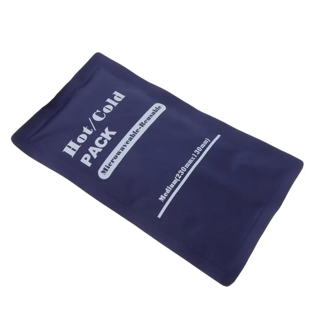Ice Gel Cold Compress Bag Reusable Hot Cold Pack for Injury Relief Sprains Muscle Pain and Bruises Home Therapy