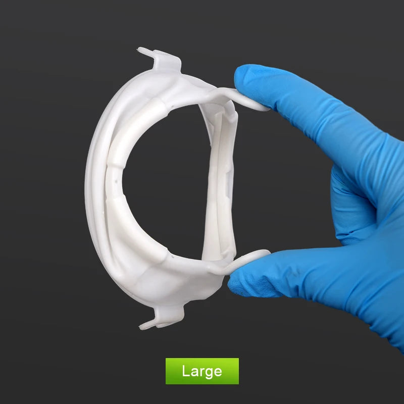Dental Lip Cheek Retractor Mouth Opener Dam Soft Rubber O Shape S/M/L Cheek Expander Disposable Orthodontic Dentistry Tool