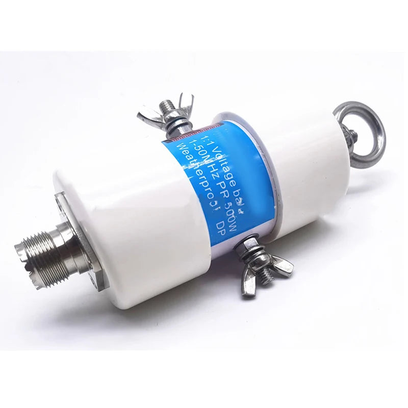 160m-6m Frequency 1.8-50MHz 500W High-Power HF Shortwave Balun Converter