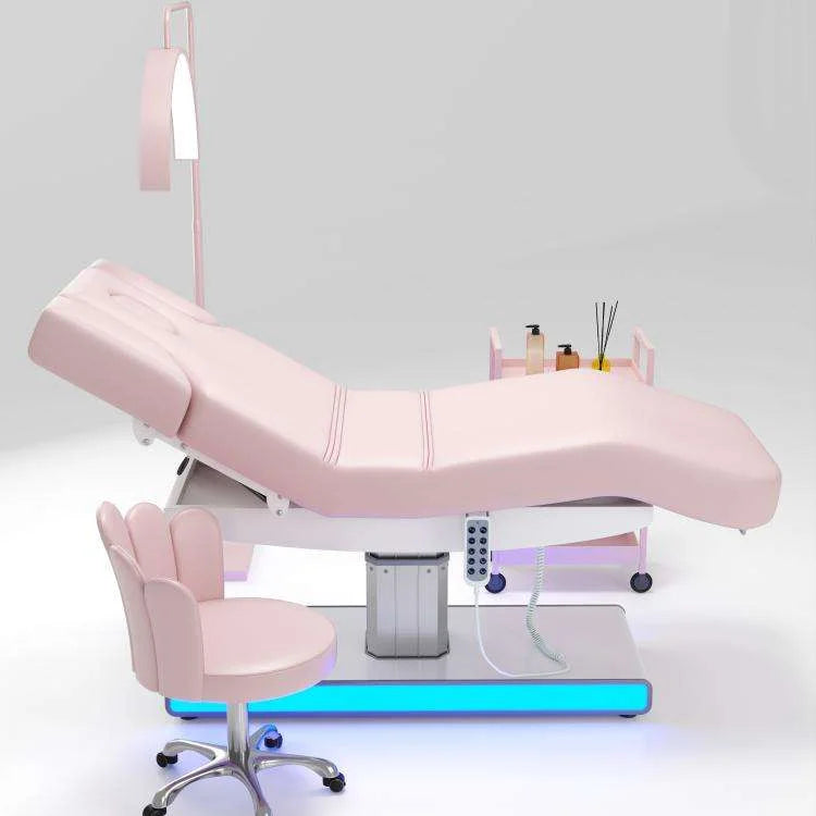 Popular Design Massage Tables and Beds Electric Massage Bed for Beauty Salon Portable Massage Table Lightweight