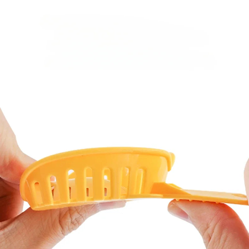 10Pcs=5Pair Disposable Dental Impression Trays Plastic Teeth Holder Trays Are Rounded Edges for Childrens Adults Cleaning Tools