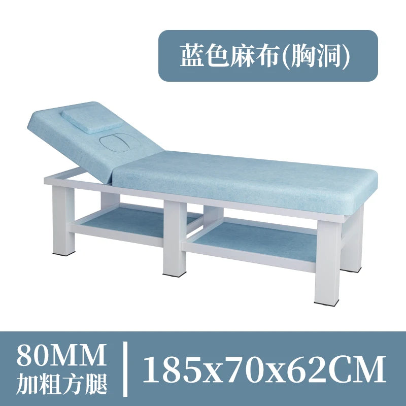 Simple Modern Massage Table Adjustable Multifunctional Beauty With Hole Massage Bed Adult Design Mesa Salon Equipment Furniture