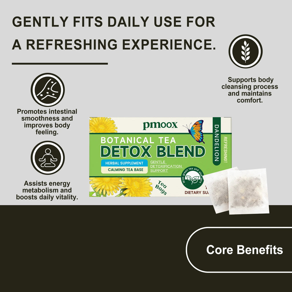 Natural Herbal Blend Tea Bags Gentle Formula Supports Skin Firmness & Body Toning Daily Wellness Portable Sachets For Body Care