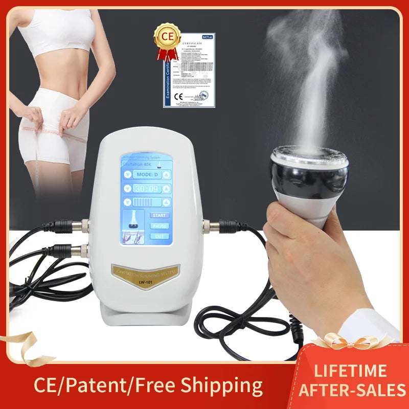 3in1 40K Cavitation RF Ultrasonic Body Slimming Machine  Beauty Device Facial Massager Care Tool Skin Tighten Face Lifting Skin