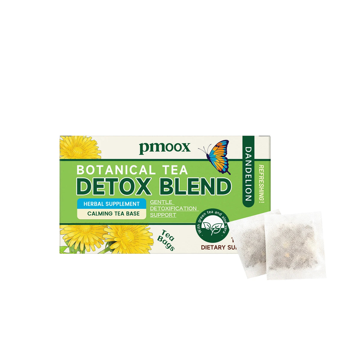 Natural Herbal Blend Tea Bags Gentle Formula Supports Skin Firmness & Body Toning Daily Wellness Portable Sachets For Body Care