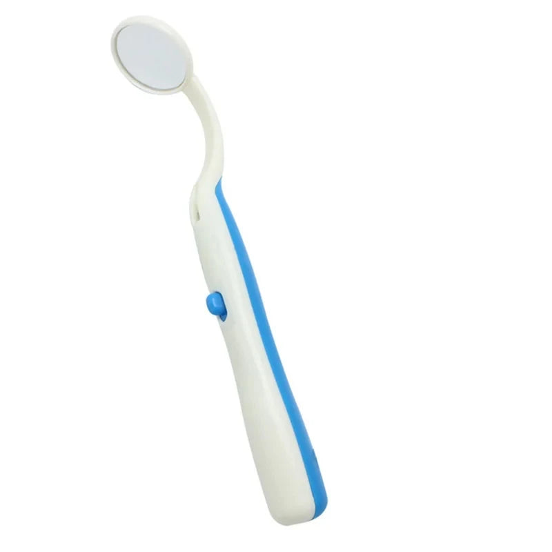 Dental Mirror With Led Light Inspect Instrument Checking Mirror Dentist Oral Super Bright Anti-fog Mouth Mirror Tooth Fashion