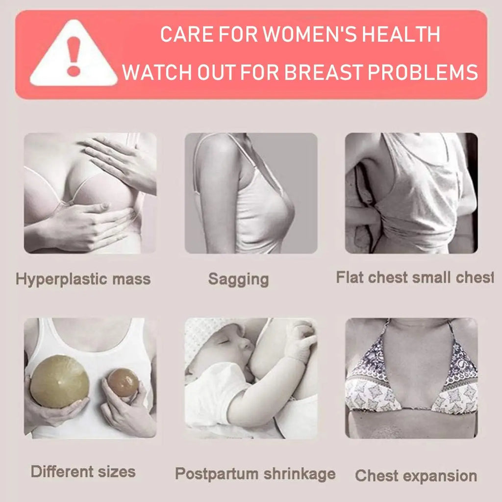Vacuum Therapy Machine for Breast Enhancement and Butt Lift - 6 Cup Body Massager for Skin Tightening and Cellulite Reduction