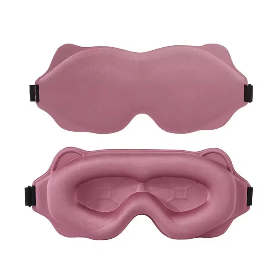 6D Sleep Mask Blockout Light Blindfold Sleeping Aid Eye Mask Soft Memory Foam Face Mask Eyeshade Slaapmasker Eye Cover Patch