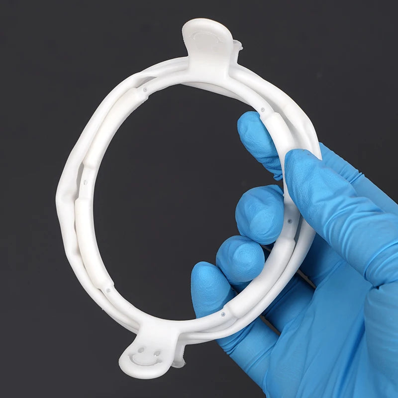Dental Lip Cheek Retractor Mouth Opener Dam Soft Rubber O Shape S/M/L Cheek Expander Disposable Orthodontic Dentistry Tool