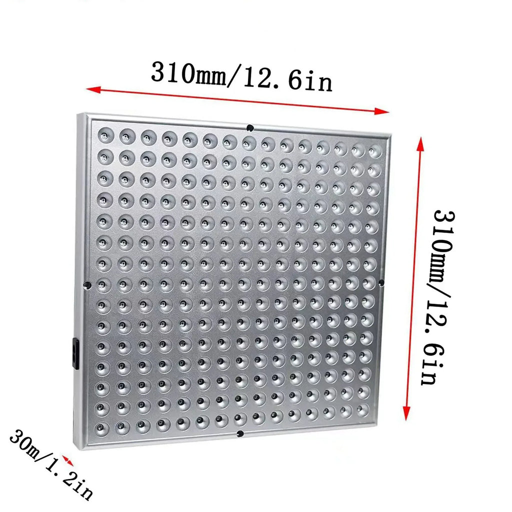 Red LED Phototherapy Combination Panel Beauty Panel Lamp 660nm/850nm Home Heating Lamp Instrument 45W Physiotherapy