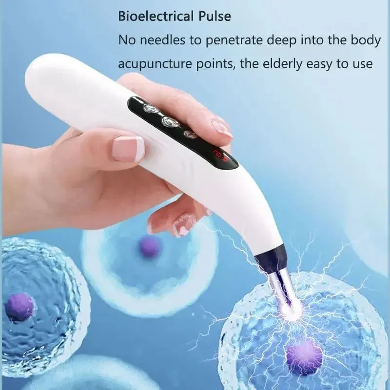 Portable Handheld High Frequency Skin Therapy Wand Machine for Acne Massage Skin Rejuvenation Tightening Wrinkle Reducing Tool