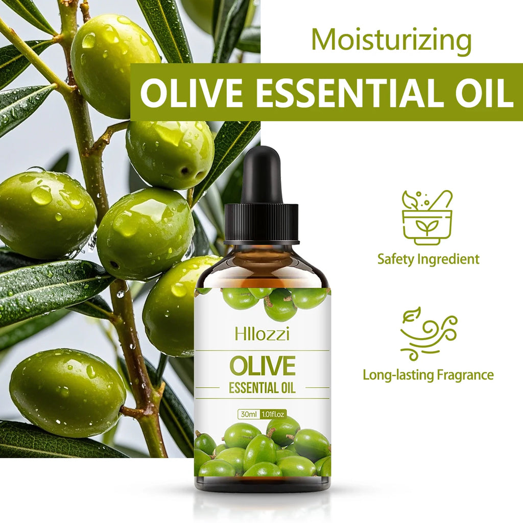30ml olive essential oil skin care hair care aromatherapy massage multifunctional essential oil DIY production