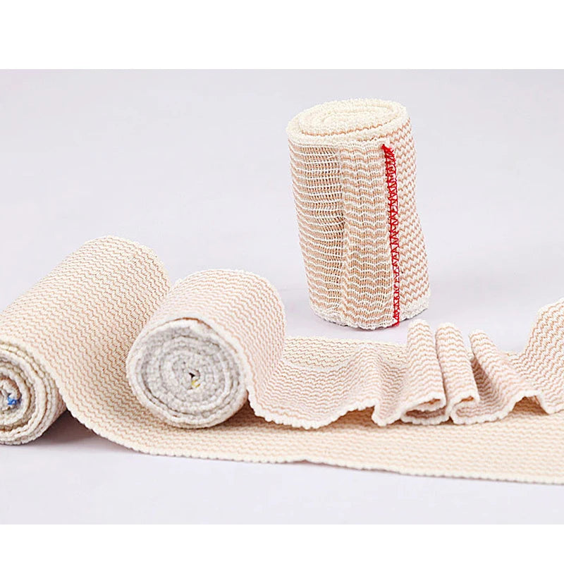 2Pack Elastic Bandage Wrap,Compression Wrap Bandage for Legs,Ankle,Knee,Tummy,Body,Lymphedema Wraps for Legs,Latex-Free