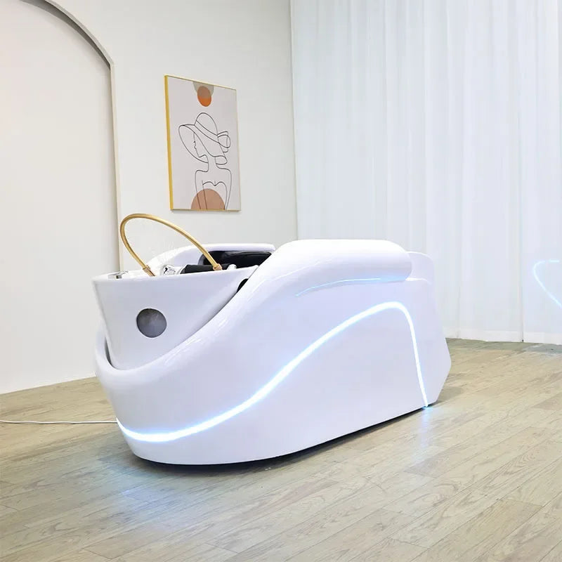 XinSheng Massage Table Massage Bed Shampoo Beds Beauty Salon Electric Furniture Sofa Bed Barber Shop Hair Washing Equipment
