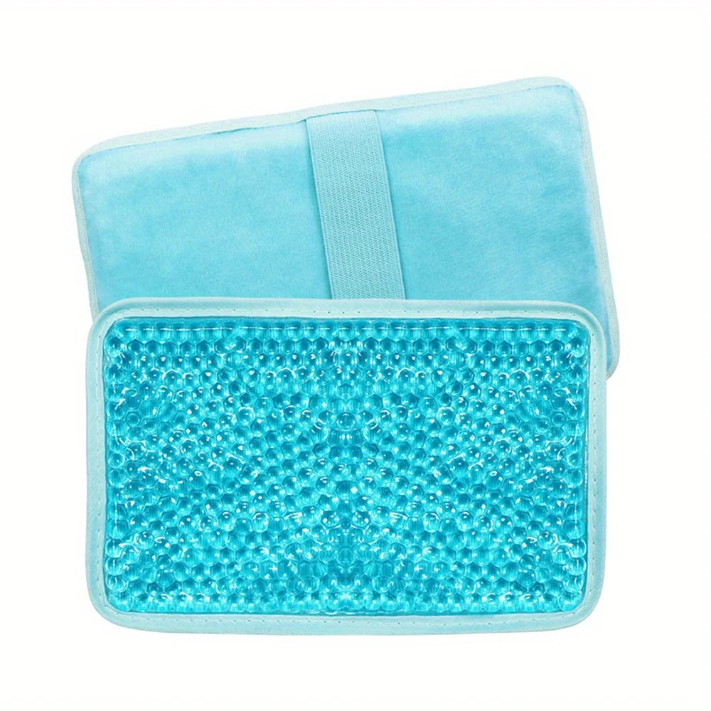 Cold & Hot Therapy Eye Mask Gel Ice Pack Reusable Cooling Eye Face Neck Hand Pads for Sports Injuries Face Massager