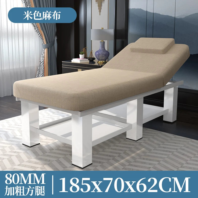 Simple Modern Massage Table Adjustable Multifunctional Beauty With Hole Massage Bed Adult Design Mesa Salon Equipment Furniture