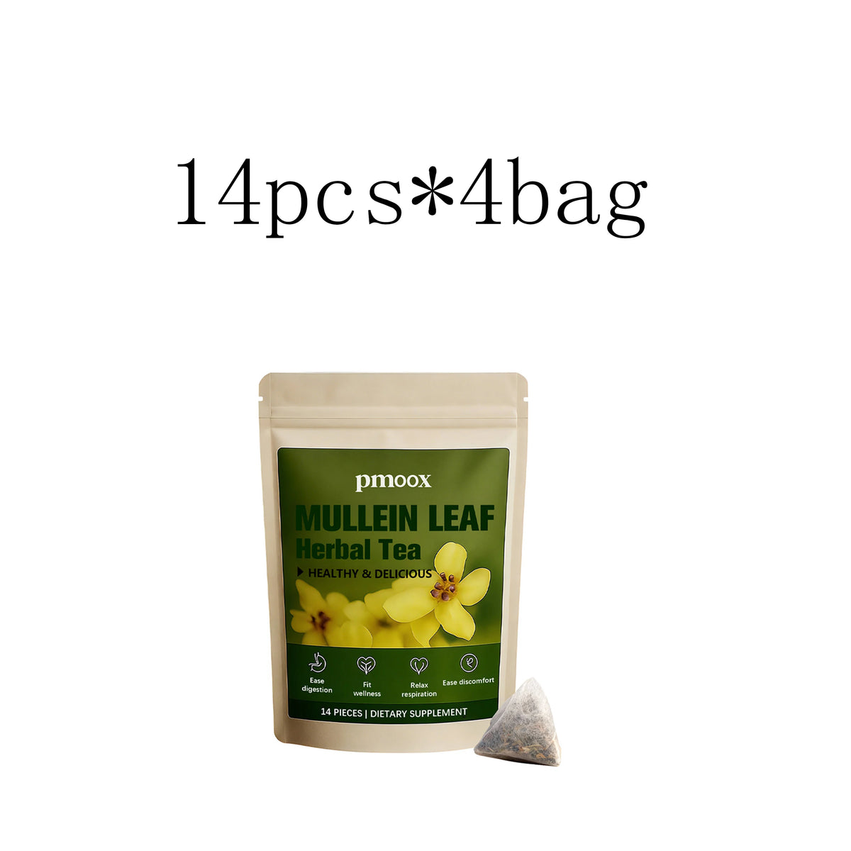 Hibiscus Moisturizing Herbal Tea Gentle Herbal Formula for Daily Care, Refreshing and Convenient Tea Bags