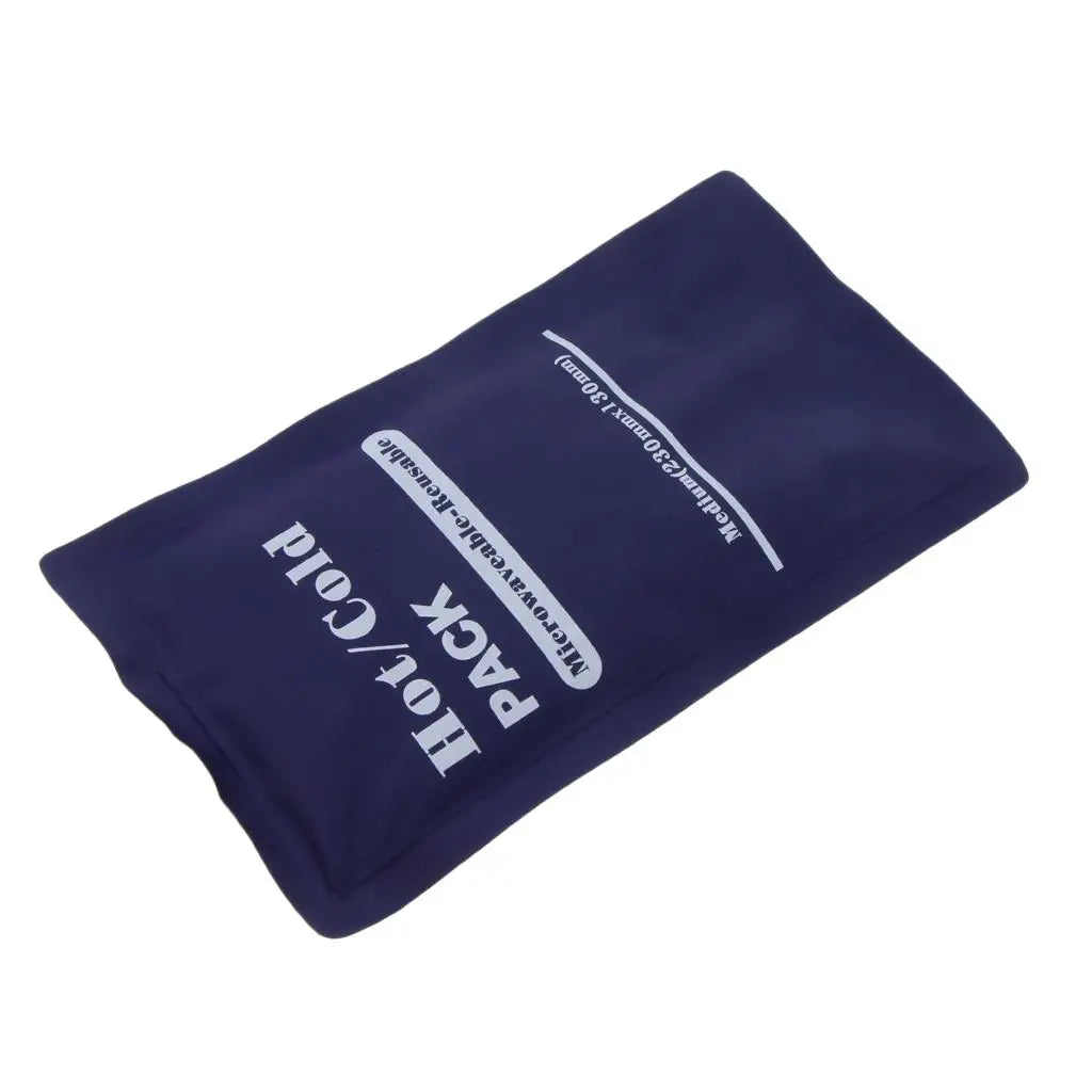 Ice Gel Cold Compress Bag Reusable Hot Cold Pack for Injury Relief Sprains Muscle Pain and Bruises Home Therapy