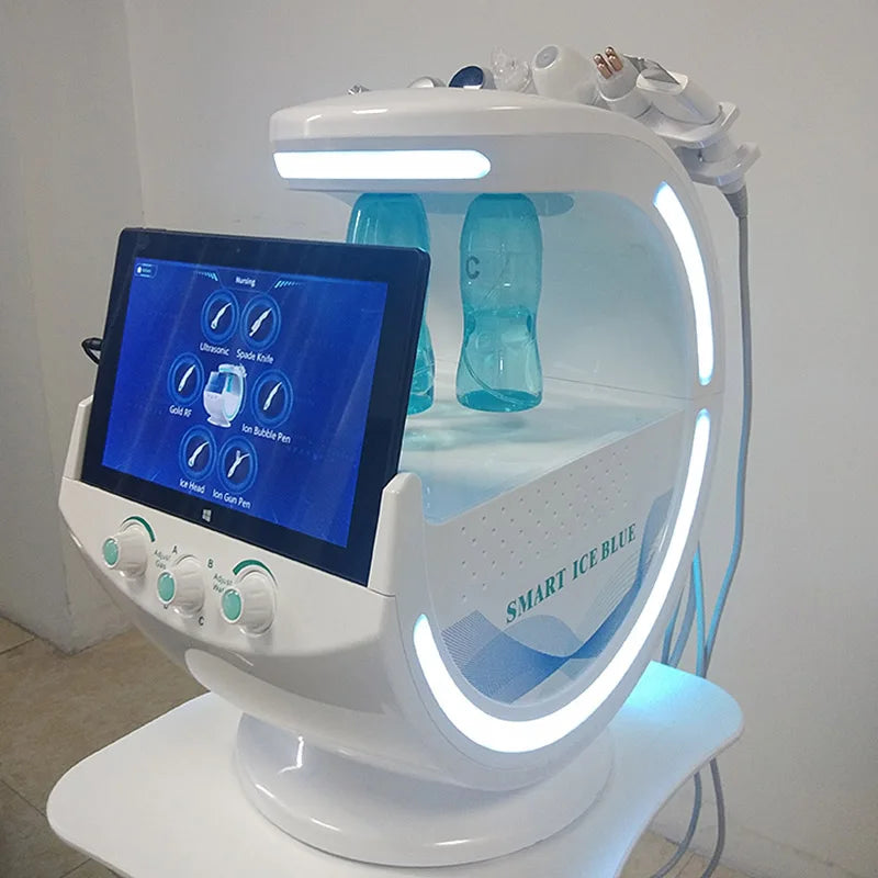 RF Face Lift Handle for Hidras facials Machine Redio Frequency Probe Smart Ice Blue Beauty Device Accessory Skin Care Tools