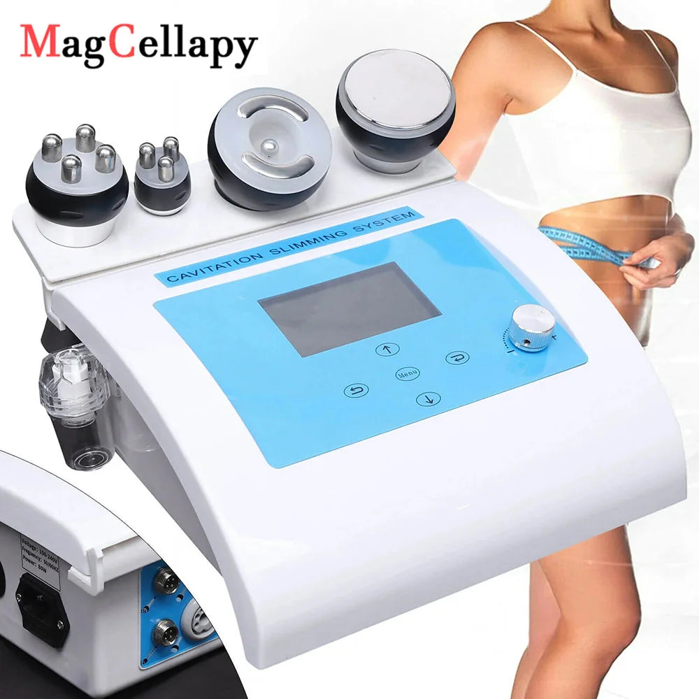 40K Cavitation Slimming System 4-In-1 Beauty Equipment Decomposes Fat Cells Tightens Skin And Body Shaping Beauty Salon