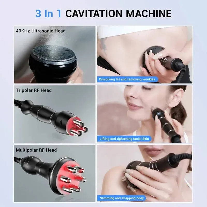 2026 Cavitation 80K RF Body Slimming Ultrasonic Machine Radio Frequency SKin Tightening Weight Loss Products That Actually Work