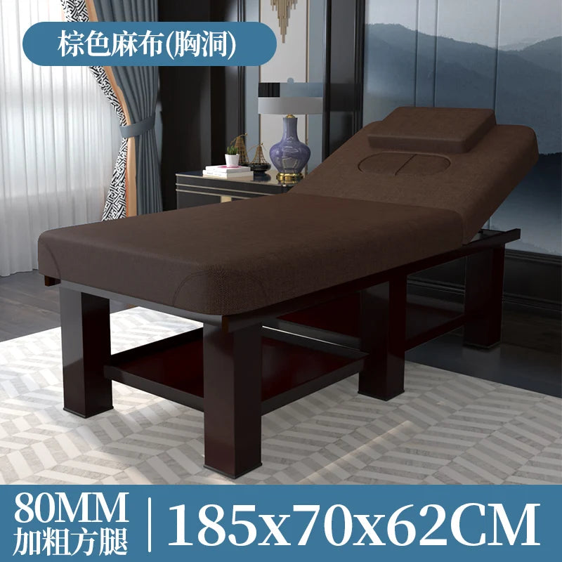 Simple Modern Massage Table Adjustable Multifunctional Beauty With Hole Massage Bed Adult Design Mesa Salon Equipment Furniture