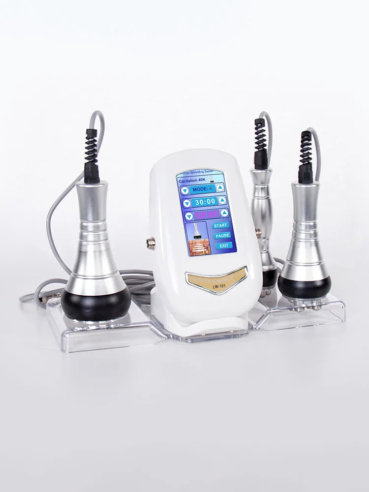 3 in 1 Facial Care 40K Cavitation Lipo Slimming Machine, Ultrasonic Liposuction Cavitation Device for Skin Tightening & Lifting