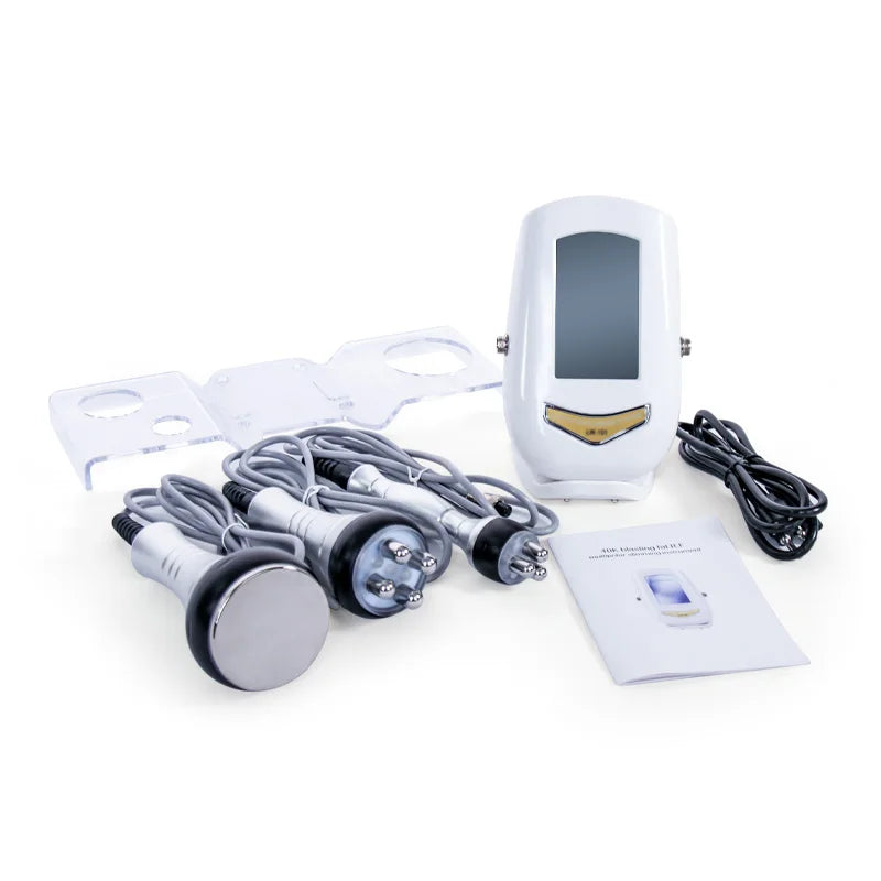 3 in 1 Facial Care 40K Cavitation Lipo Slimming Machine, Ultrasonic Liposuction Cavitation Device for Skin Tightening & Lifting