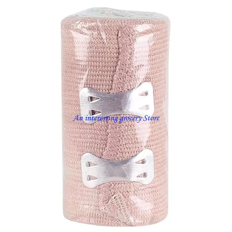 652D Elastic Compression Bandage Wrap with Hooks for Arm, Leg Sprains, Ankle, Wrist