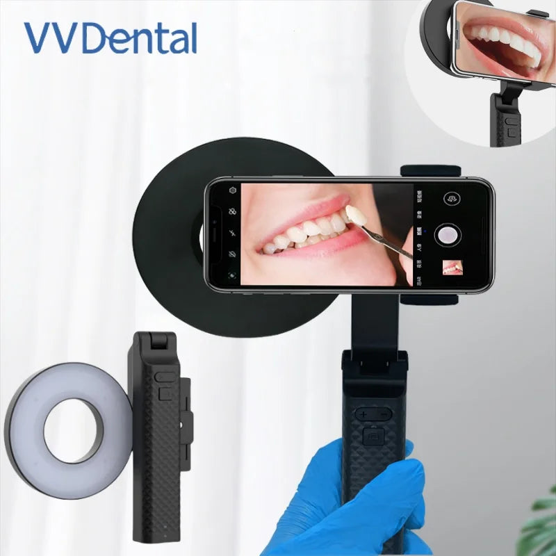 VV Dental LED Oral Photography Lamp Flash Light Dental Clinic Equipments with 8 LED Lamp for Dentist Oral Photography Instrument