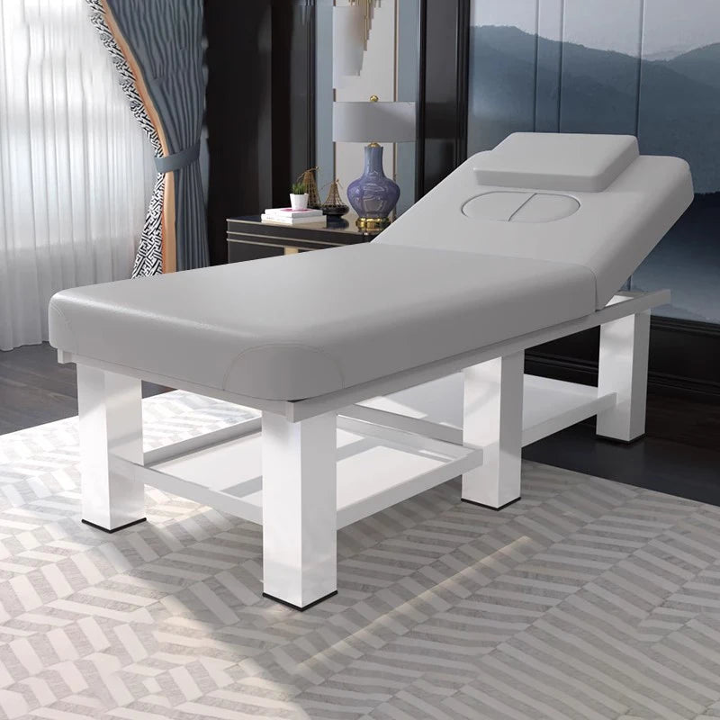 Simple Modern Massage Table Adjustable Multifunctional Beauty With Hole Massage Bed Adult Design Mesa Salon Equipment Furniture